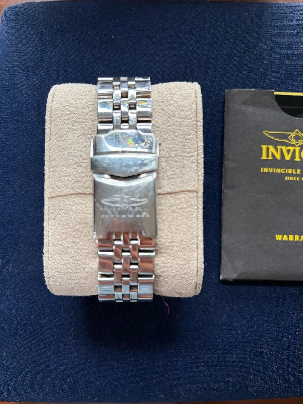 Invicta Silver Stainless Steel Automatic Watch